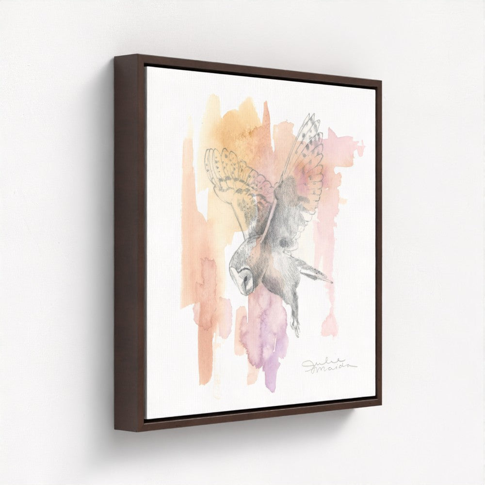 "Silent Descent" - Luxury Canvas Fine Art Print
