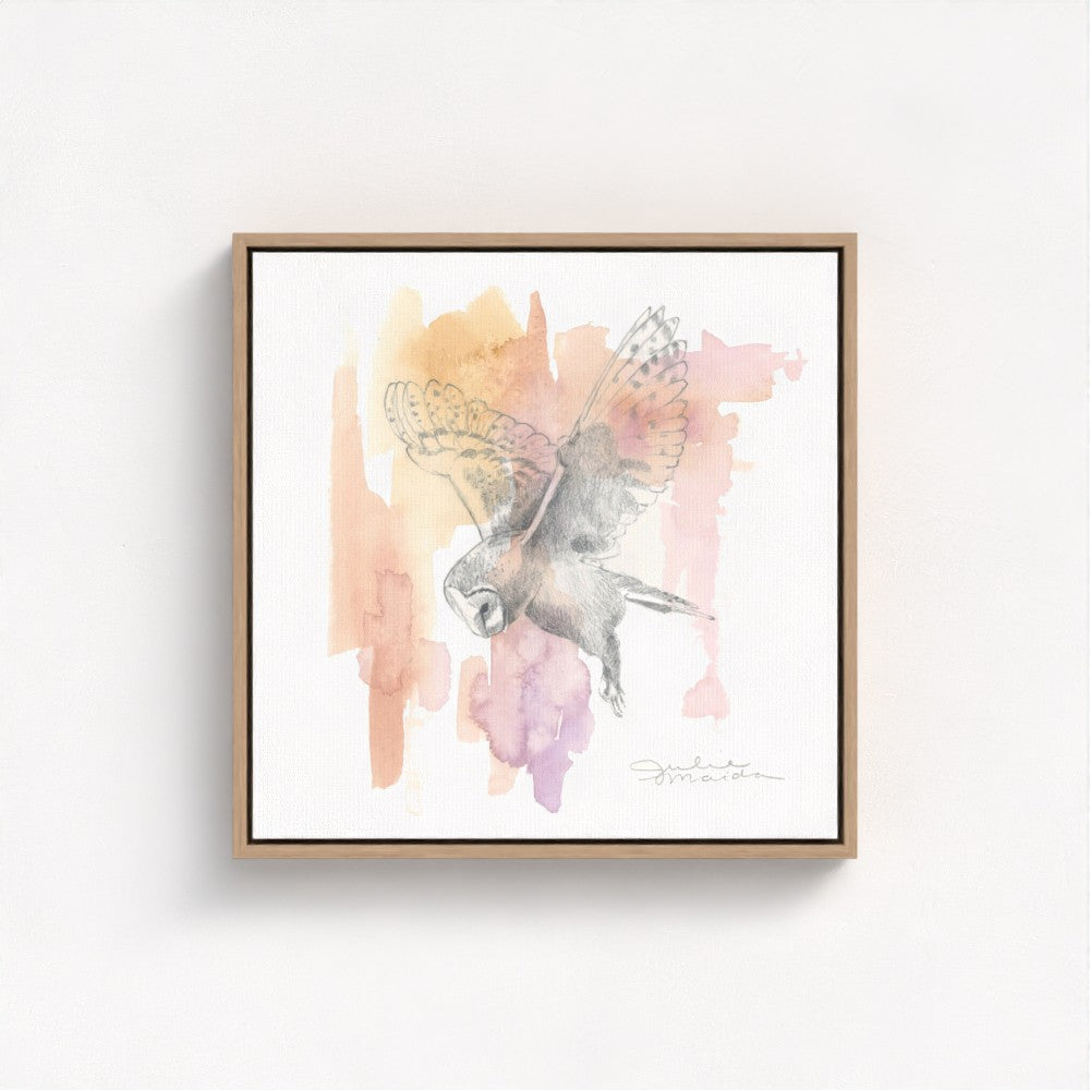 "Silent Descent" - Luxury Canvas Fine Art Print