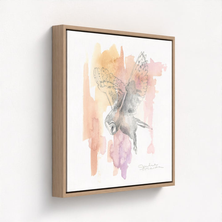 "Silent Descent" - Luxury Canvas Fine Art Print