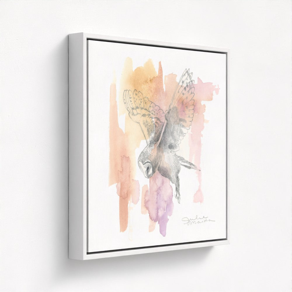 "Silent Descent" - Luxury Canvas Fine Art Print