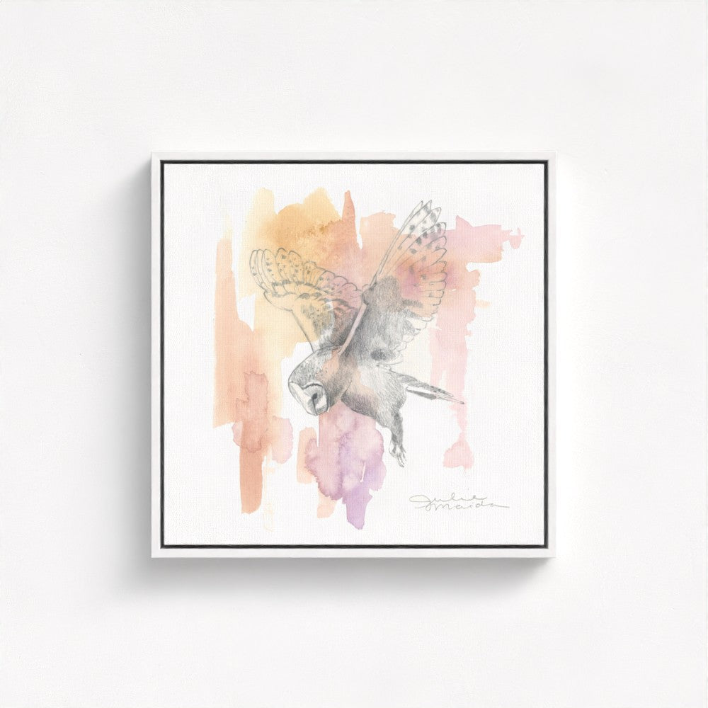 "Silent Descent" - Luxury Canvas Fine Art Print