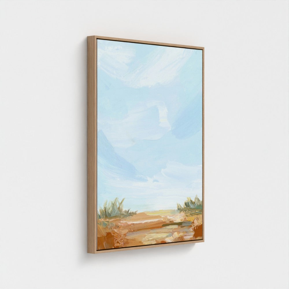 "Light on the Dunes" - Canvas Art Print