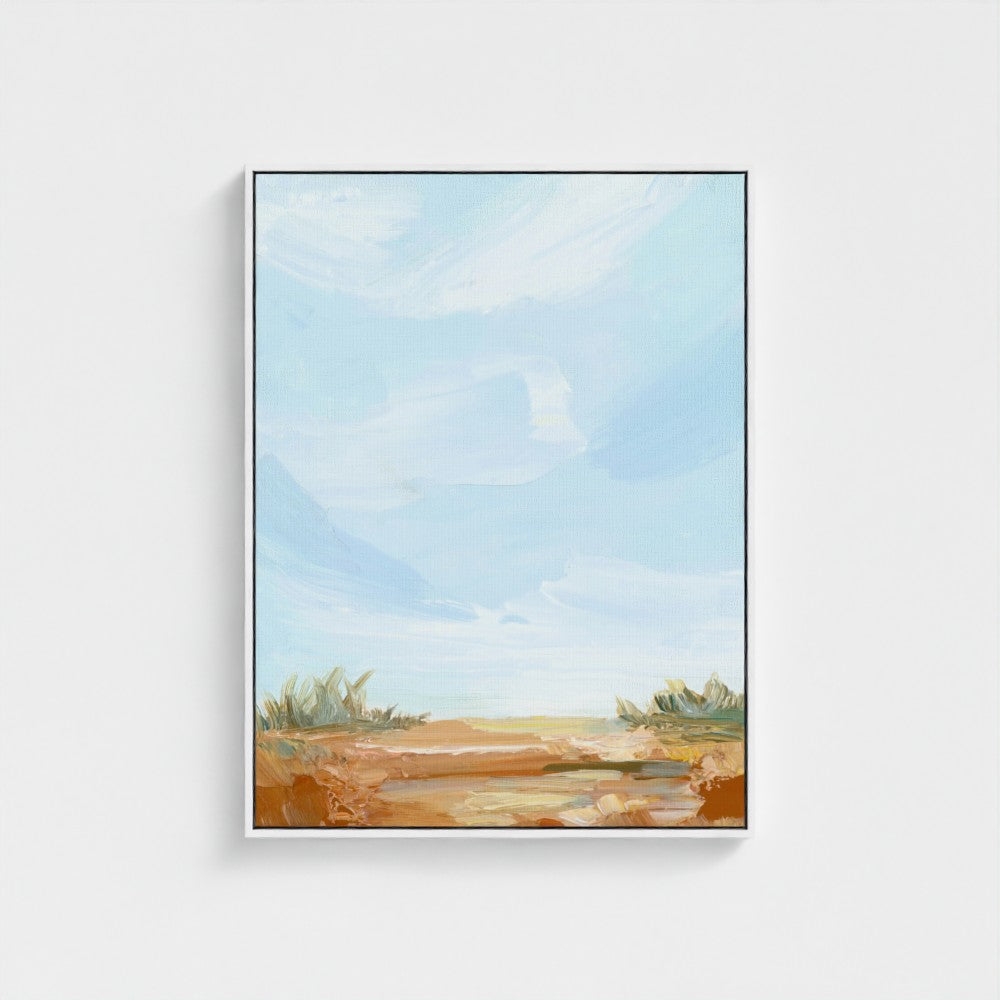 "Light on the Dunes" - Canvas Art Print