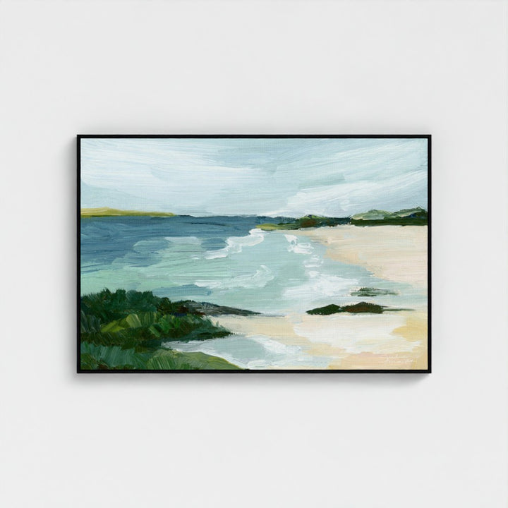 "Shoreline" - Signed Canvas Art Print