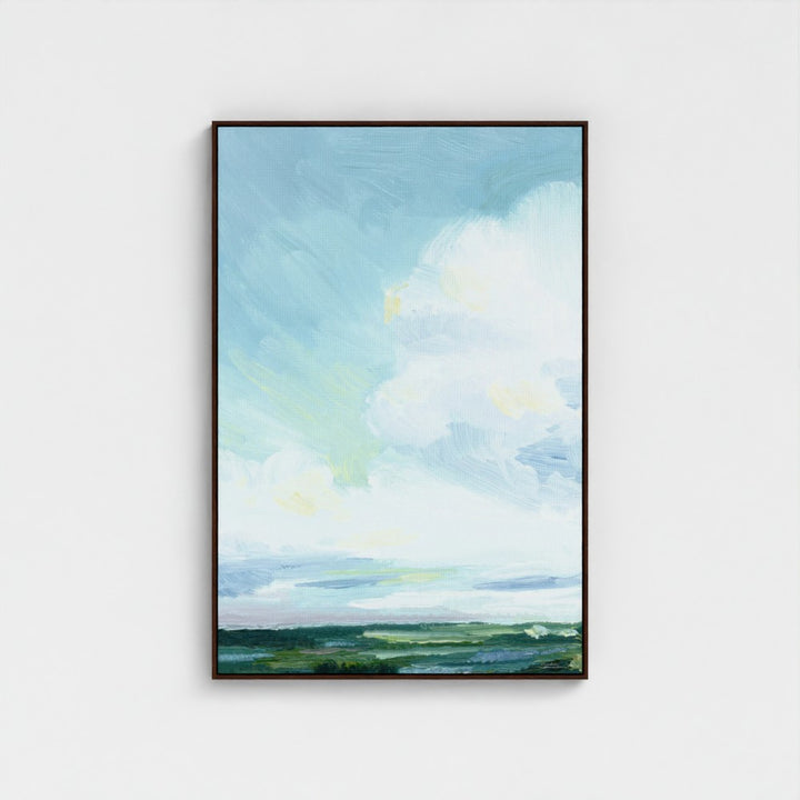 "Coastal Sky" - Signed Canvas Art Print