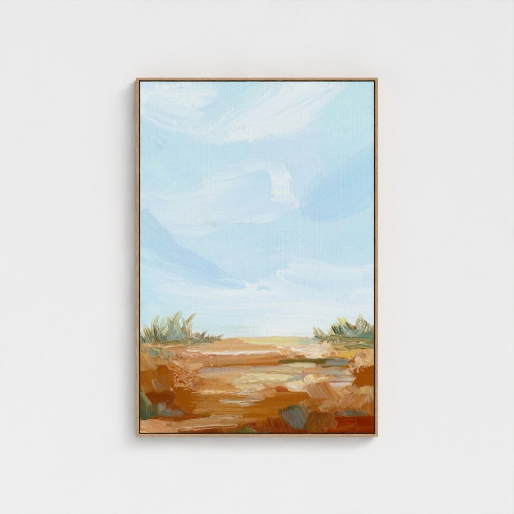 "Light on the Dunes" - Canvas Art Print