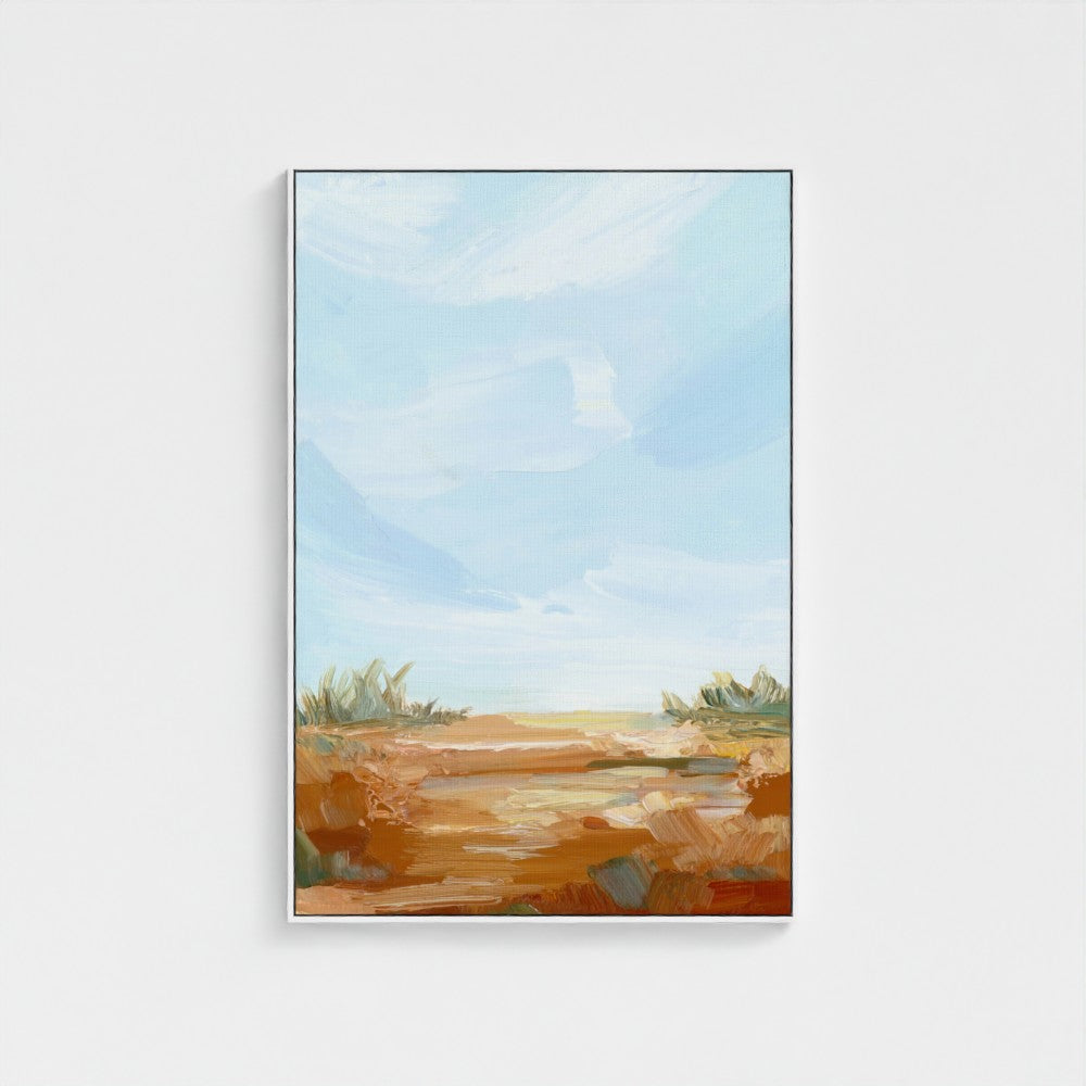 "Light on the Dunes" - Canvas Art Print