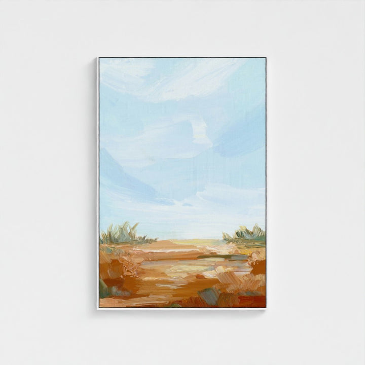 "Light on the Dunes" - Canvas Art Print