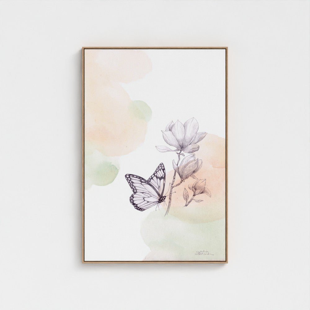 "Magnolia Bloom" - Limited Edition Canvas Art Print - The Creative Garden Studio