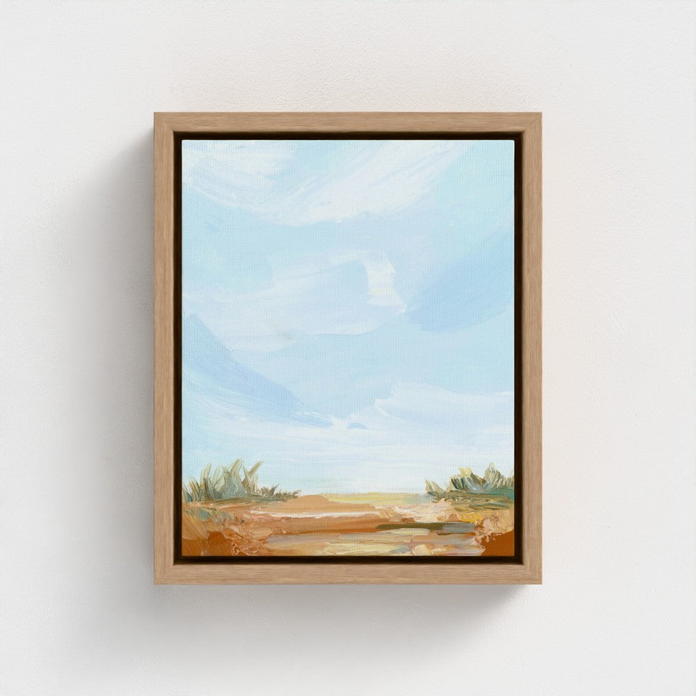 "Light on the Dunes" - Canvas Art Print