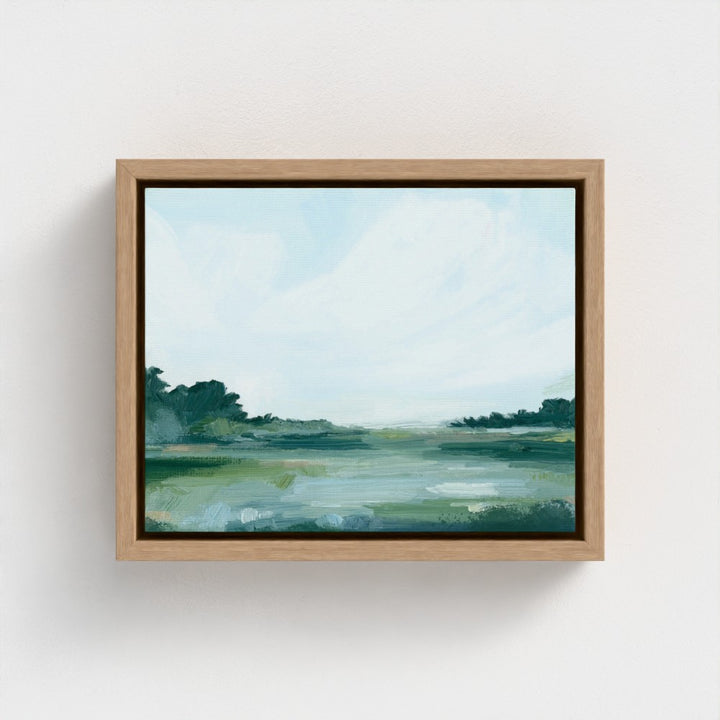 "I See Blue Skies Ahead" - Signed Canvas Art Print