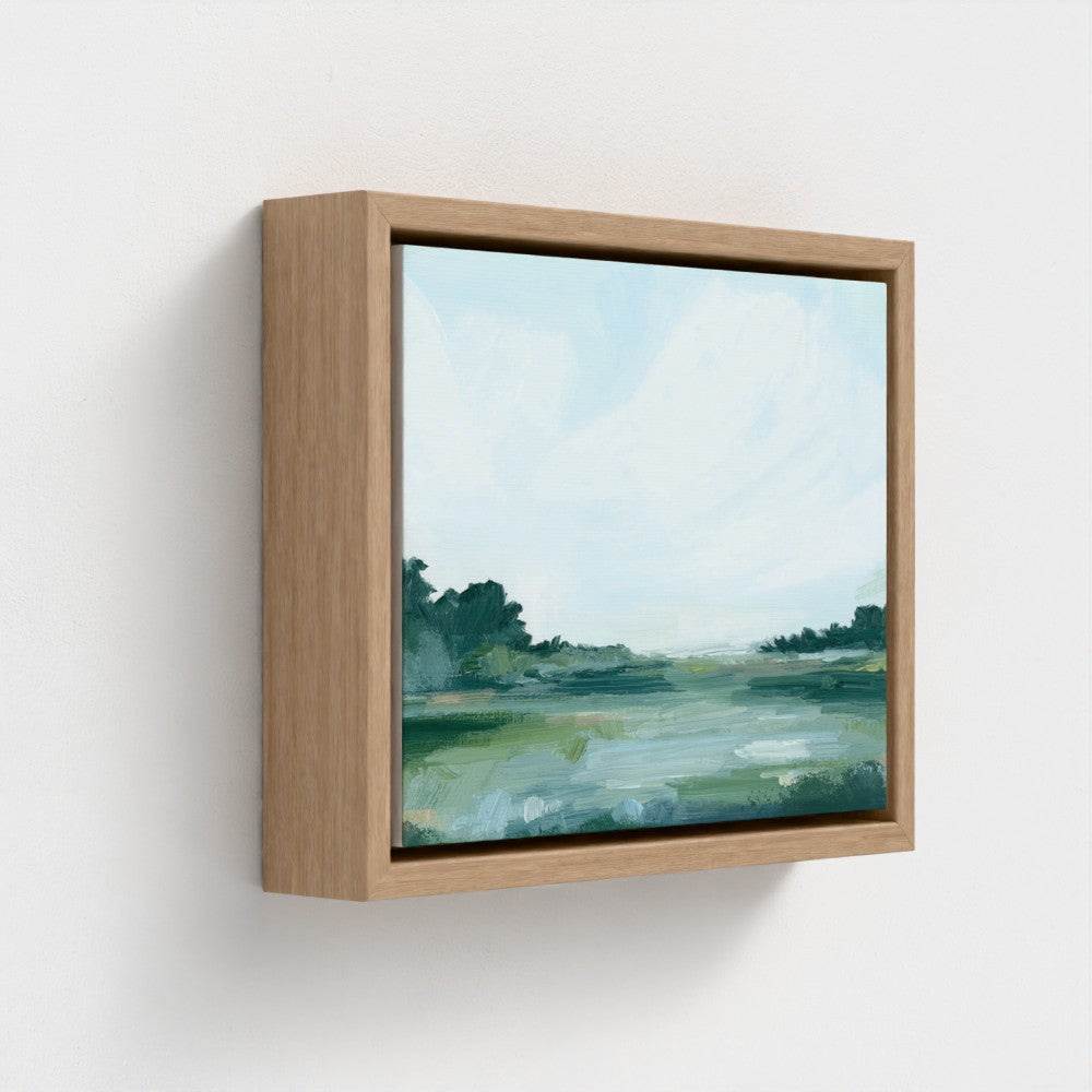 "I See Blue Skies Ahead" - Signed Canvas Art Print