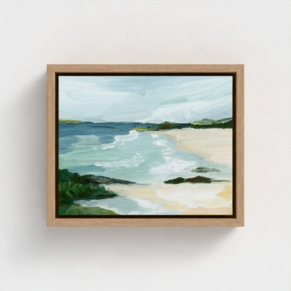"Shoreline" - Signed Canvas Art Print