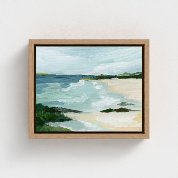 "Shoreline" - Signed Canvas Art Print