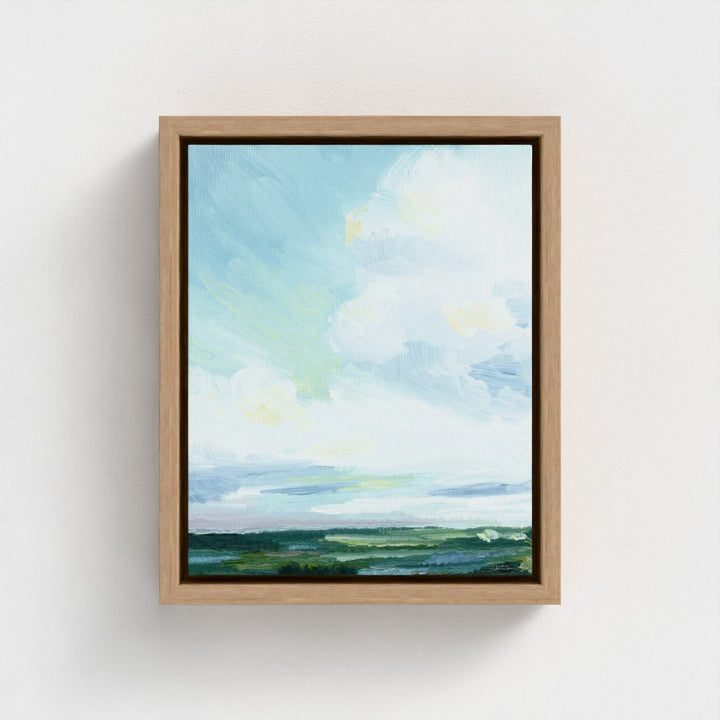 "Coastal Sky" - Signed Canvas Art Print