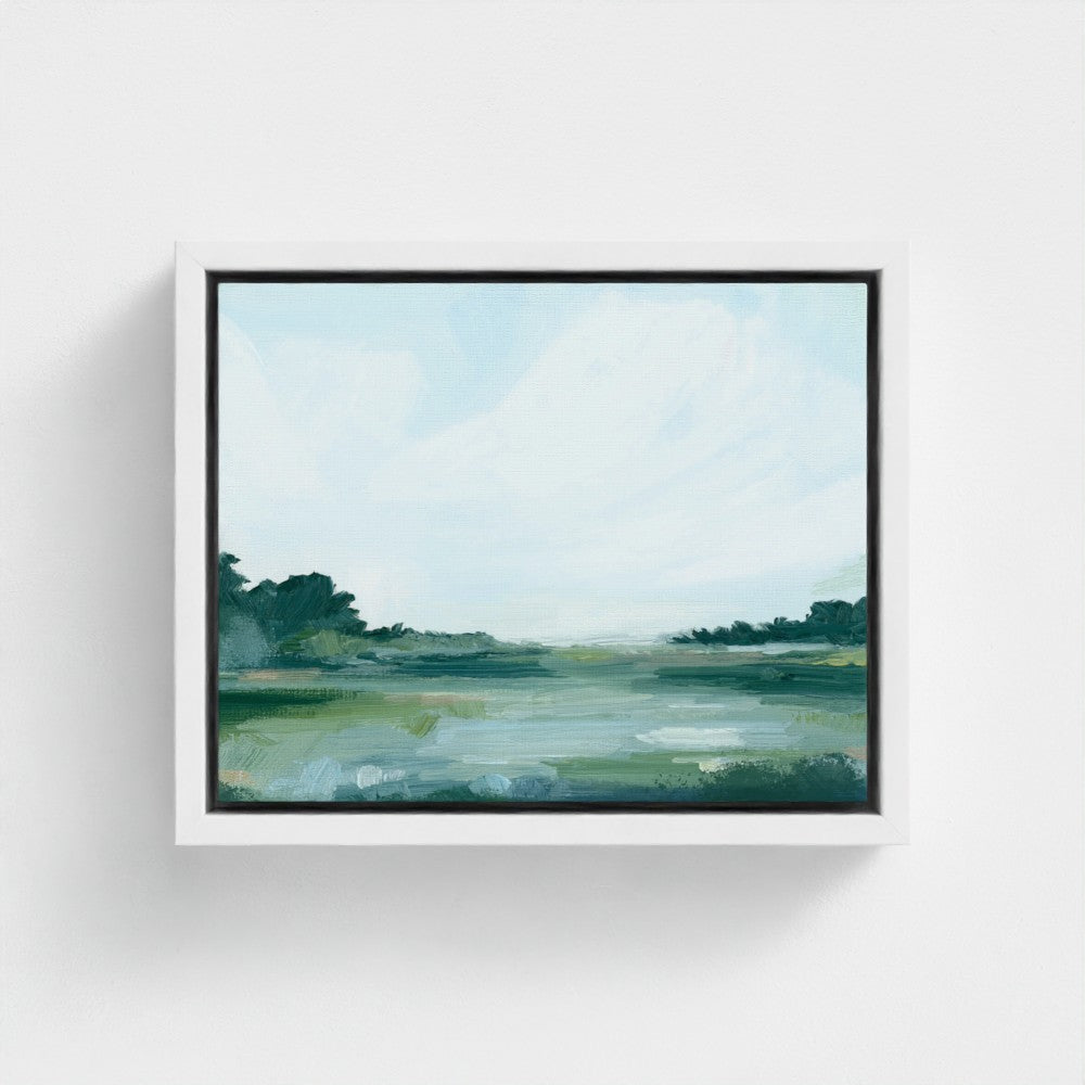 "I See Blue Skies Ahead" - Signed Canvas Art Print