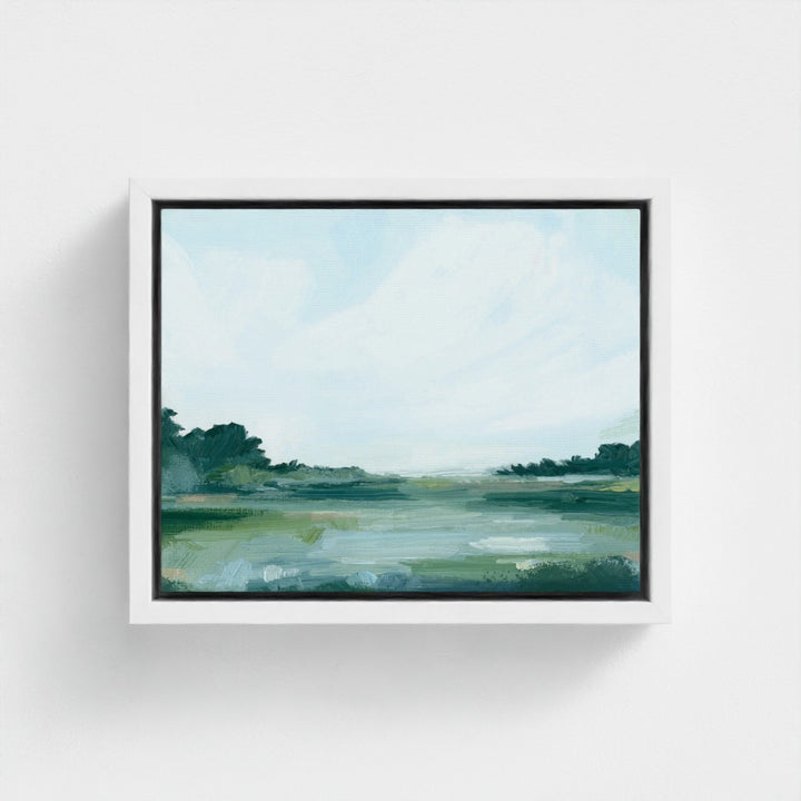 "I See Blue Skies Ahead" - Signed Canvas Art Print