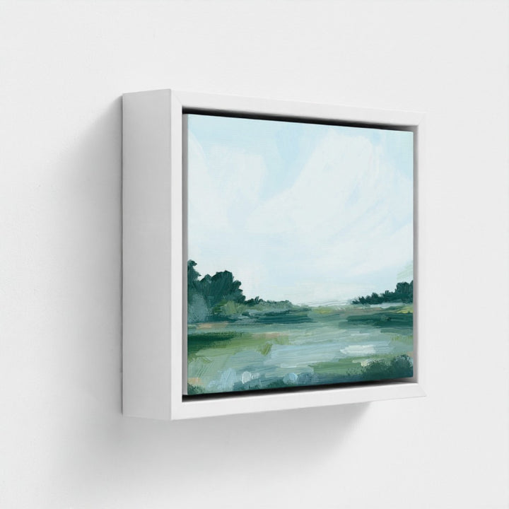 "I See Blue Skies Ahead" - Signed Canvas Art Print