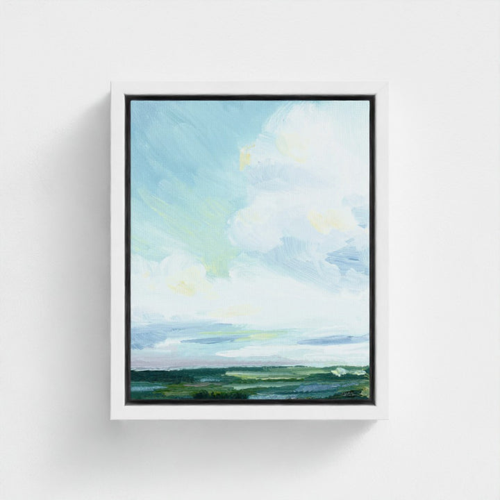 "Coastal Sky" - Signed Canvas Art Print