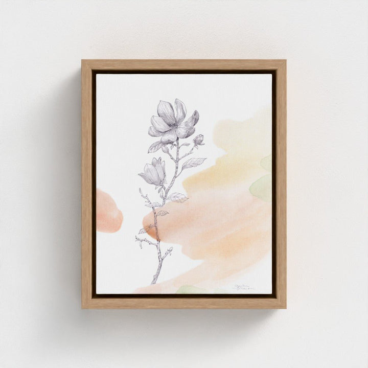 "Magnolia Bloom" - Limited Edition Canvas Art Print - The Creative Garden Studio
