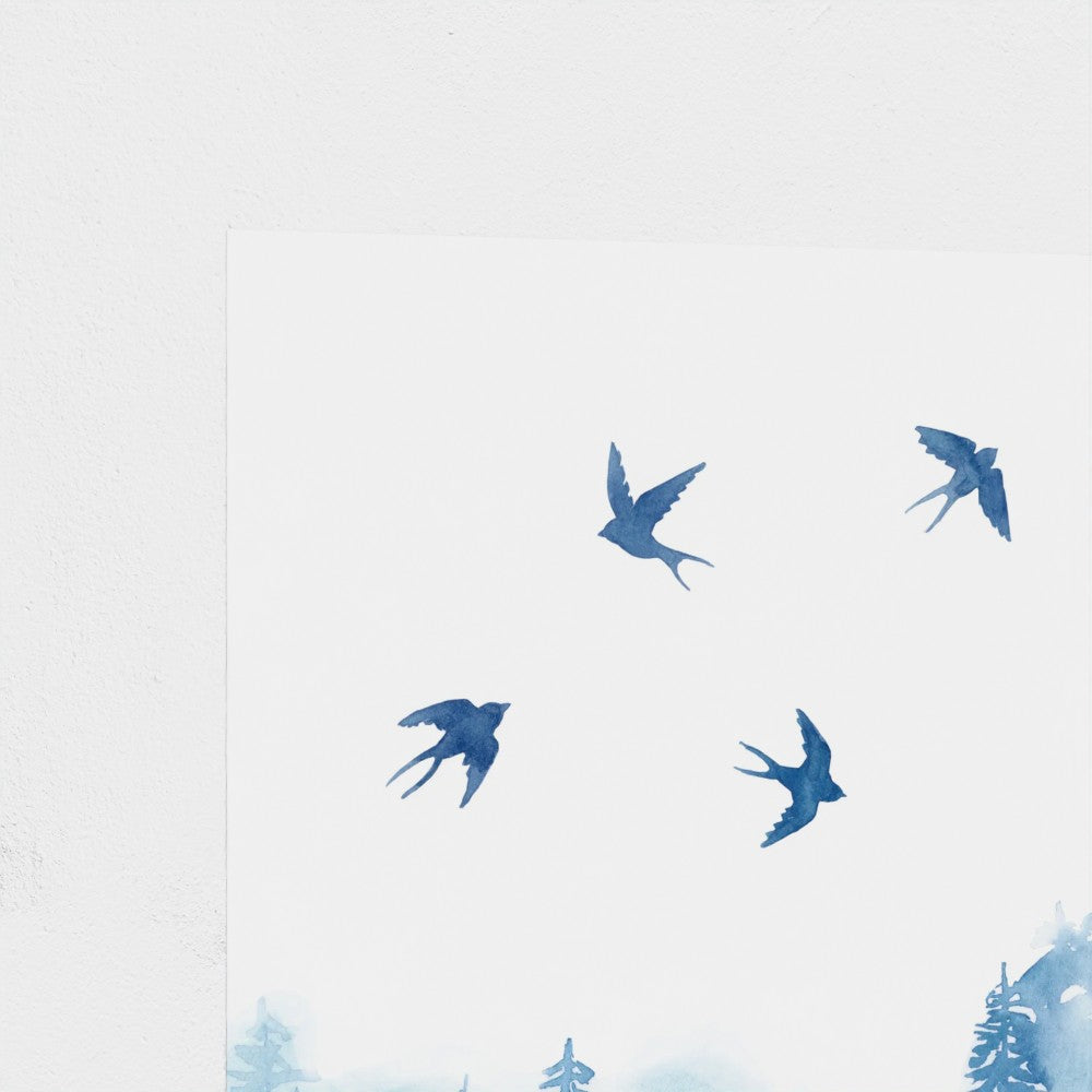 "Serenity II" Paper Art Print