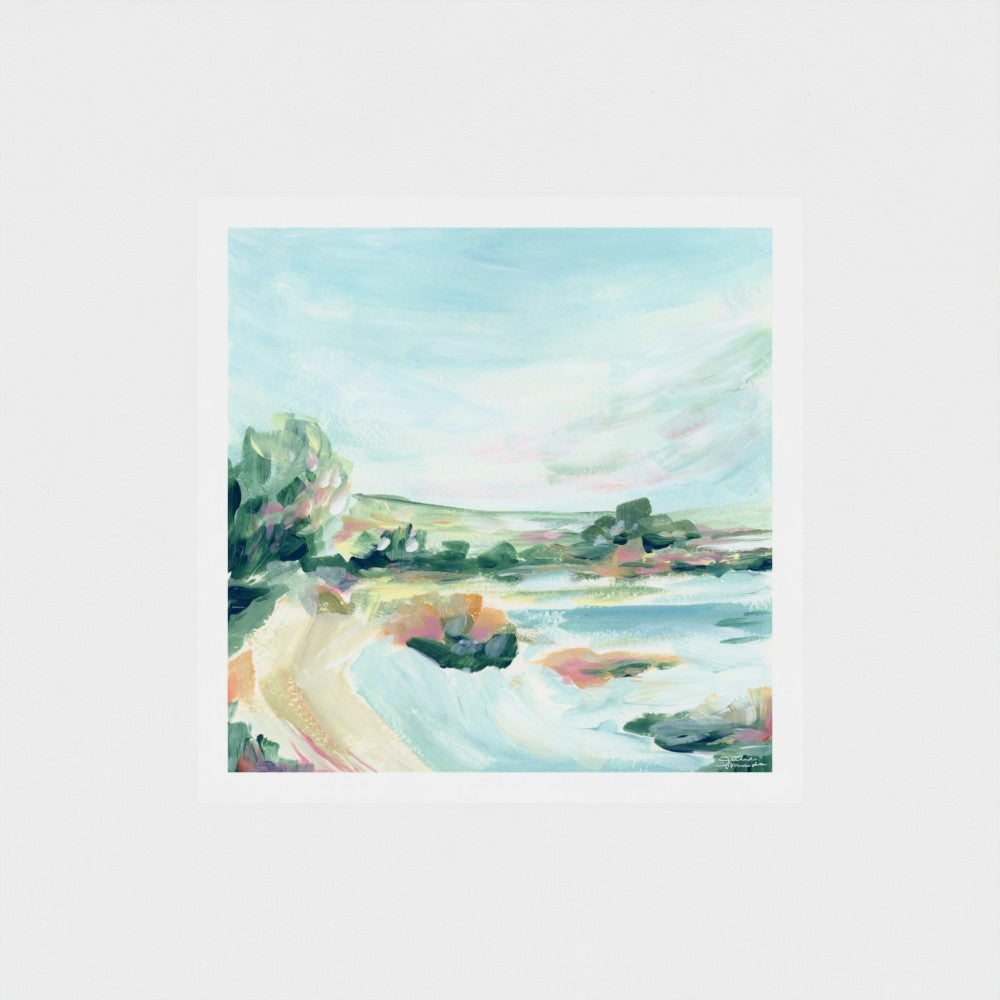 "Lakeside Retreat" Limited Edition Paper Art Print