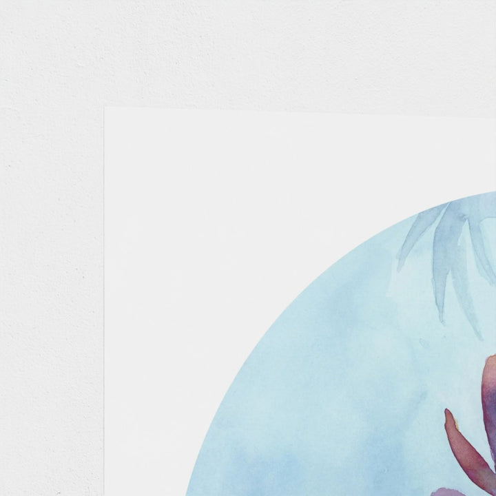 "Autumn's Embrace" - Limited Edition Paper Art Print