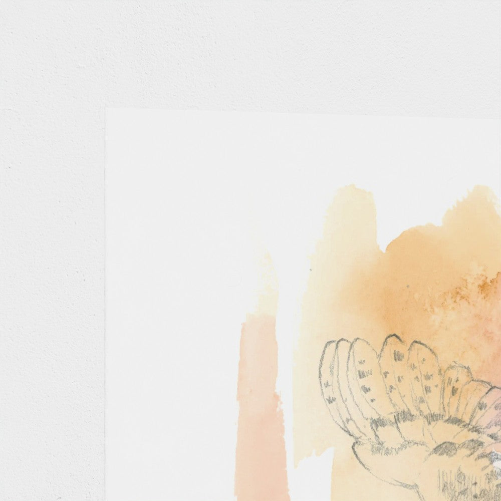 "Silent Descent" - Limited Edition Paper Art Print