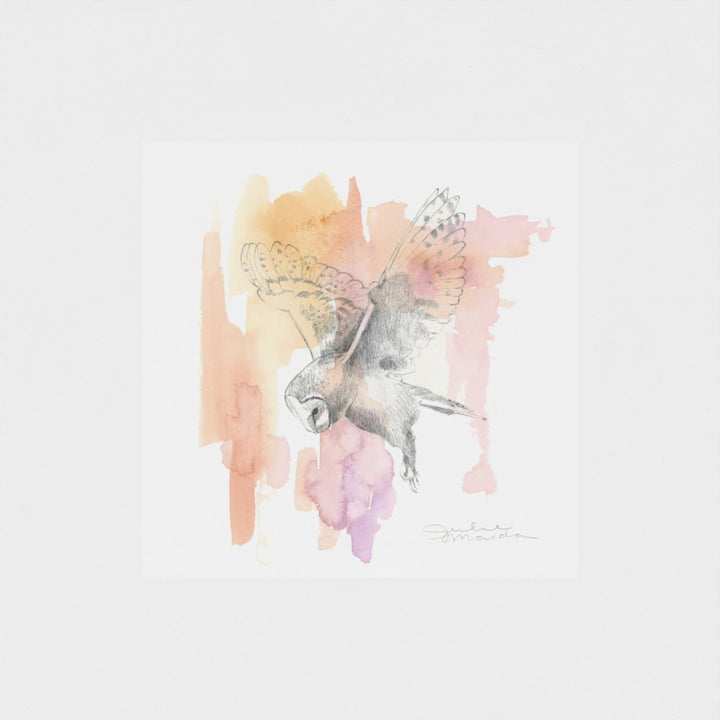 "Silent Descent" - Limited Edition Paper Art Print