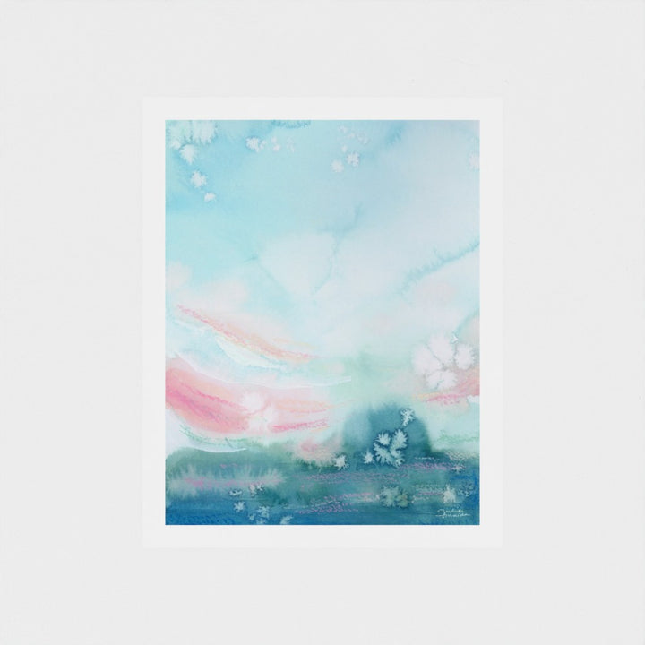 "Sea of Calm" - Limited Edition Paper Art Print