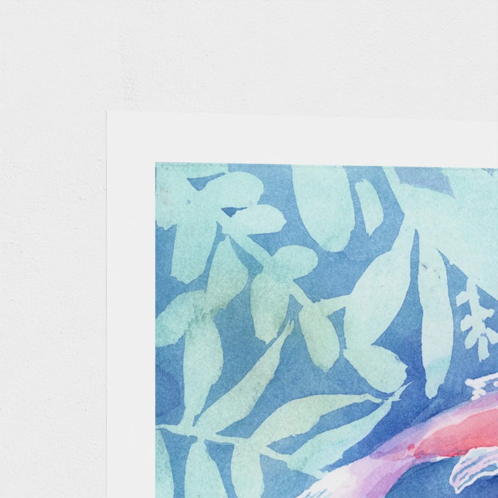 "Botanical Koi" - Limited Edition Paper Art Print