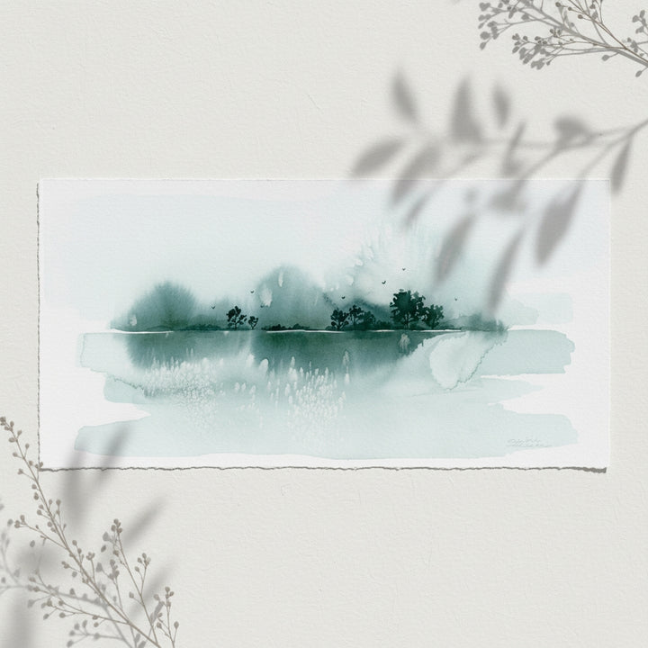 "The Way Back Home" - Signed Paper Art Print